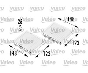 698469 FILTRO ABIT.BMW.SERIE 3 COMPACT PZ.2 Valeo