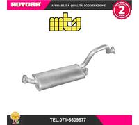 69890 Silenziatore posteriore adatto a Mitsubishi Pajero II (MARCA MTS)..
