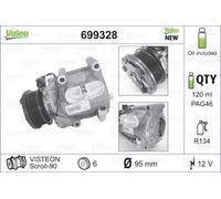 699328 VALEO Compressore, Climatizzatore per FORD