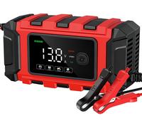 6A Caricabatteria Da Auto,Carica Batterie per Auto,6A 12V/24V Multi Protezioni