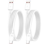 6A Cavo USB C Ricarica Rapida per Honor 400 200 Lite/Pro/Smart, 100W 1M 2 Pack Cavo Tipo C Ricarica Rapida Dati Per Honor Magic6 7 Lite 8 Pro V5 V3 X5c Plus X6b X8d X9c 90 70 P60 Pad 10 X9a X8a
