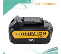 6Ah 18V Al litio Batteria per Dewalt DCB201 DCB181 DCB182 DCB204-2 DCB200 DCB180