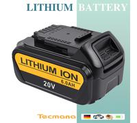 6Ah 18V Al litio Batteria per Dewalt DCB203 DCB200 DCB205-2 DCB180 DCB182 DCB201