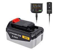 6Ah 20V Batteria/Caricatore per Black Decker LB20 LBX20 LBXR20 LBXR2020 LB2X4020