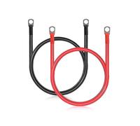 6AWG Battery Cables, 2 Pieces of 20 Inches, Tinned Copper Material Suitable for Multiple Scenarios