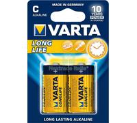 6BLISTER BATTERIE VARTA LONGLIFE ALCALINE 1 2 TORCIA BL.2 PZ: