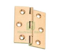 6BLISTER BL CERNIERE FRESATE 1 2 COLLO ORO SATINATO 40X35 (PZ.2):