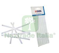 6BLISTER COLLA TERMOFUSIBILE TRASPARENTE MM.150 MM.150 Ø MM.11,3: