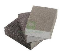 6BLISTER SPUGNE ABRASIVE GRANA MEDIA PER SGROSSATURA E FINITURA 100 120 PZ 2: