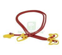 6CF CORDA ELASTICA + GANCI PLASTICA SELF EFFE MM 8 L.CM 80 CF=PZ 2: