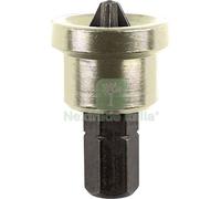 6CF INSERTO CROCE POZIDRIV + ARRESTO PROF KWB EINHELL PZXMM 2X25 CF=PZ 2: