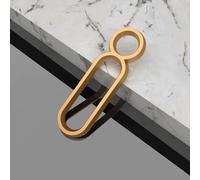 6CM Numeri Di Casa Autoadesivi Personalizzati Per Fuori, Segni Di Indirizzo | Decorazioni Della Cassetta Postale Dorata All'aperto, Per Il Mattone 3d Wall Decal, Per La Porta Della Cassetta Postale(8)