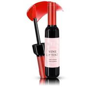 6Colors Wine Lip Tint Natural Liquid Lipstick, Wine Liquid Lipstick, Long Lasting Mini Make Up Lip Gloss Matte Lip Sticks WineBottle, Valentine's Day Gift Kit (RD01)