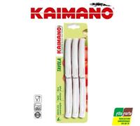 6COLTELLI KAIMANO ORIGINALI SET LAMA SEGHETTATA INOX TAVOLA DINAMIK LUNGA DURATA