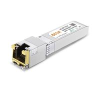 6COM 1 ricetrasmettitore SFP+ da 1,25 G/2,5 G/5G/10GBase-T SFP+ a modulo in rame RJ45, compatibile con Cisco SFP-10G-T-S, Ubiquiti UF-RJ45-10G, Fortinet, Netgear, Mikrotik, TP-Link (CAT.6a/7, 30 m)