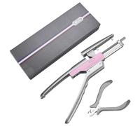6D Hair Extension Machine - Kit di extension Loc di seconda generazione per applicazioni rapide dei capelli, 5 file di strumenti ed apparecchi per acconciature con capelli umani