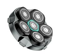6D Teste di Rasoio Elettrico Testa Calva Uomo IPX6 Impermeabile