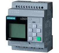 SIEMENS Logo! - Modulo logico, 8 ingressi/8 ingressi digitali, uscita transistor tipo analogico, ingresso digitale, tipo per logo, 8.4 24 V DC