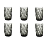 6er Set Bicchieri Asana Grigio 300ml BLOOMINGVILLE Wa
