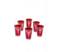 6er Set Orientale Marocchina Decorato Bicchieri da Tè Bicchieri Decorazione