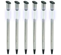 6er Set Solare Lampada LED Acciaio Inox 70cm Lampada Solare Lampada Giardino