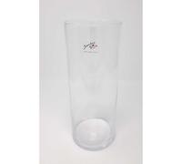 6er Set Vasi IN Vetro, Dekogläser Cyli Cilindrico Tondo H.25cm D.10cm