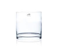 6er Set Vasi IN Vetro Dekogläser Cyli Freddo Taglio Cilindro H.10cm D.15cm