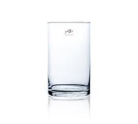 6er Set Vasi IN Vetro, Dekogläser Cyli H 20cm D.12cm Cilindrico SANDRA RICH