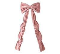 6FT Elegant Velvet Decor With Long Streamers | Christmas Tree Topper Bow | Large Bow Christmas Tree For Wall Entrance Windowsill Stair Handrail Door Wedding Arch Party