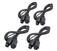 6FT N64 Controller Extension Cable for Nintendo 64 N64 Controller Gamepad Extension Cable Cord (4 Pack)