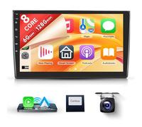 6G+128G 8 Core Android Autoradio per Audi A4 S4 RS4 B6 B7 8E 2000-2009 9 Pollici Autoradio Senza Fili Carplay Android Auto Mirror Link Bluetooth FM/RDS/EQ/DSP WiFi GPS Telecamera Posteriore