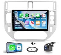6G+128G 8 Core Android Autoradio per Ford Kuga/Escape 2008-2012, 9 Pollici Schermo Carplay Android Auto Senza Fili Bluetooth FM/RDS/EQ/DSP WiFi GPS Panoramica a 360° Comandi al Volante Retrocamera