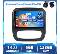 6G+128GB Autoradio Per Opel Vivaro Renault Trafic Android14Navi CarPlay RDS CAN