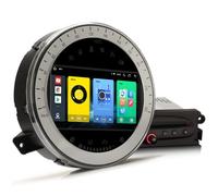6GB+128GB Android 14 4GB 64GB Autoradio per BMW Mini Cooper S R56 Countryman GPS Navigatore Wireless Carplay Android Auto DSP Bluetooth 5.0 DVD A2DP WiFi Radio DAB+Canbus