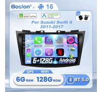 ★6GB+128GB★ Per Suzuki Swift 4 2011-2017 Autoradio Android 16 Car Play Navi WIFI