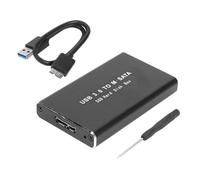 6Gbps MSATA a USB 3.0 SSD Disk Box Storage Case Adapter