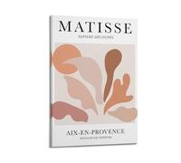 6henri Matisse Cut-out Vintage Exhibition Poster Stampa artistica Piante Botaniche Foglie Berggruen Cie Boho Decorazione da parete Papers Decoupes Canvas Wall Art per la decorazione della stanza