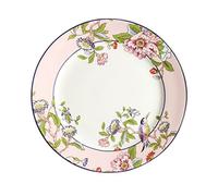 6hftuiiii Piatti di alta qualità da 20,3 cm in porcellana Bone China stile britannico per tè pomeridiano piatto da dessert bistecca piatto spaghetti design uccello (colore: taglia B: 1 pz)