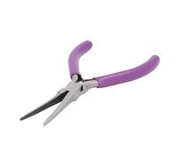 6in Needle Nose Pliers, High Carbon Steel Body, Mirror Surface, Toothless, Multifunctional Mini Jewelry Pliers, for Jewelry Making and Fine Detail Work