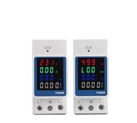 6IN1 AC Monitor 110V 220V 100A Voltage Current Power Factor KWH Meter VOLT AMP Voltmeter Ammeter Frequency MQXFCZUX