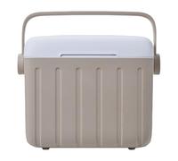 6L Camping Cooler Box isolato Ice Chest Outdoor Hard Cooler (latte caffè)