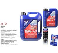 6L LIQUI MOLY 1096 Touring High Tech Olio Motore 15W-40 ProLine Spülung