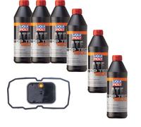 6L Liqui Moly 1200 Trasmissione Denckermann Filtro Olio per Mercedes Classe A