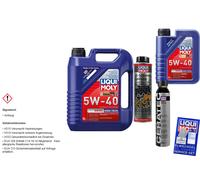 6L LIQUI MOLY Diesel High Tech 5W-40 Olio Motore CeraTec Olio-Schlamm