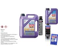 6L LIQUI MOLY Leichtlauf High Tech 5W-40 Olio Motore Engine Oil CeraTec ProLine