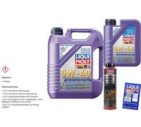 6L LIQUI MOLY Leichtlauf High Tech 5W-40 Olio Motore Engine Oil Olio-Schlamm