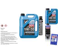 6L Liqui Moly Longtime 5W-30 olio motore Cera Tec pro-Line Lavaggio Motore