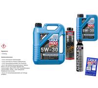 6L Liqui Moly Longtime High Tech 5W-30 Olio Motore Olio-Schlamm-Spülung Cera Tec
