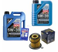 6L Liqui Moly Longtime High Tech 5W-30 + SCT-Germany Filtro Pacchetto 11247060