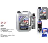 6L Liqui Moly MoS2 Olio Motore 10W-40 Cera Tec Pro-Line Motore Pulizia